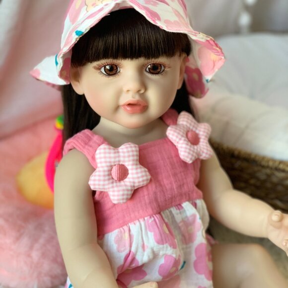 55 cm Babylistic Soft Silicone Vinyl Talking Reborn Doll very realistic - Picture 3 of 8